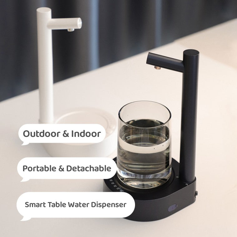 Rechargeable Water Pump Dispenser With Stand